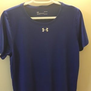 Heat gear L under armour tee shirt